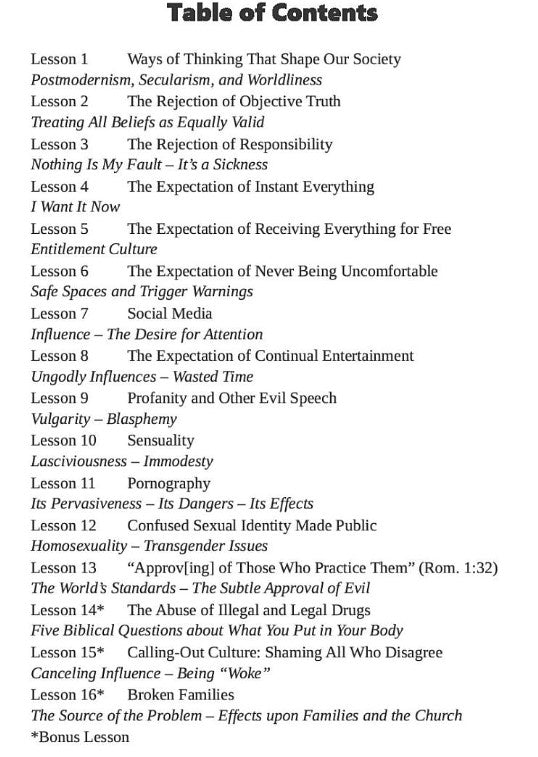 Growing Up in the 2020s:  A Bible Study Workbook for Teens