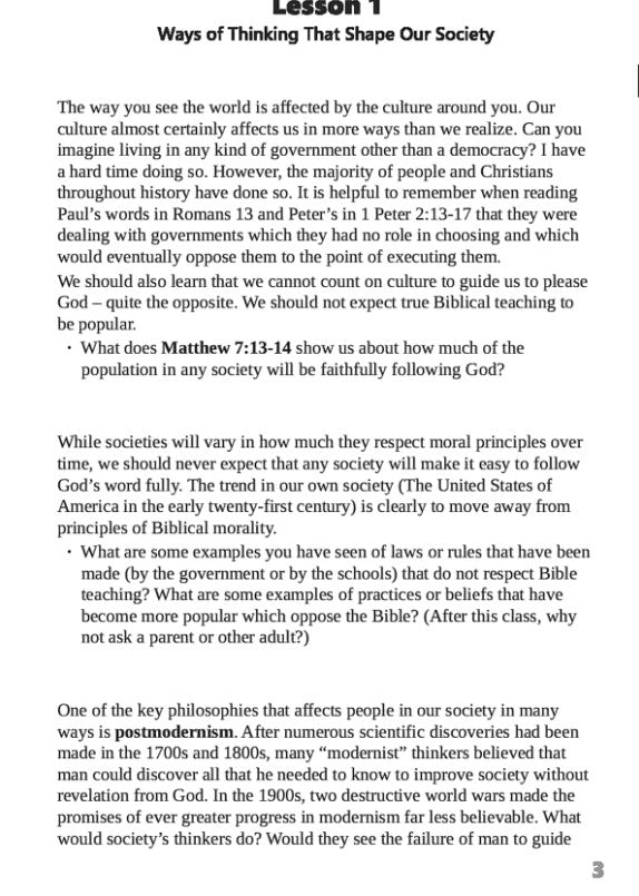 Growing Up in the 2020s:  A Bible Study Workbook for Teens