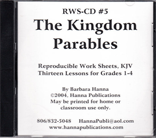 The Kingdom Parables CD