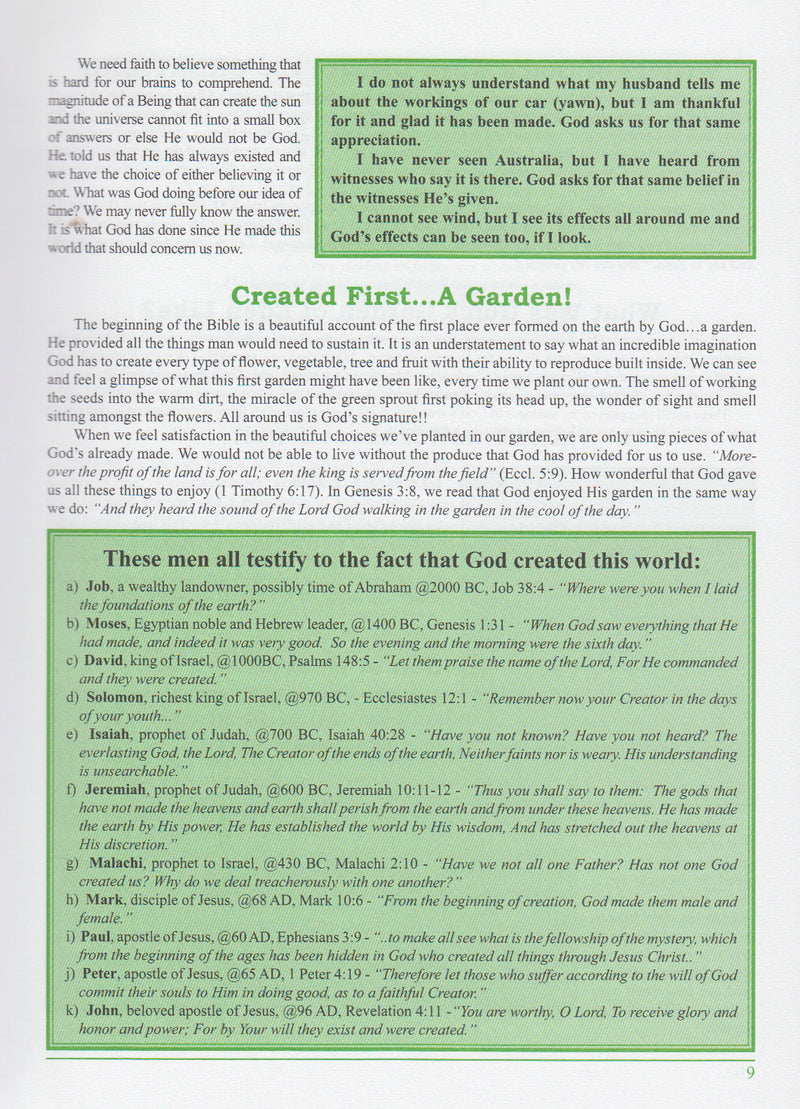 The Fruit in the Christian Garden