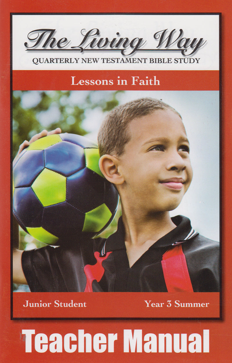 JR 3-4 MAN - Lessons in Faith
