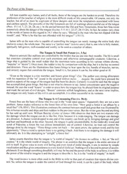 Sins of the Tongue Sample 3