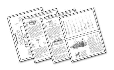 The Tabernacle Wall Chart Unlaminated