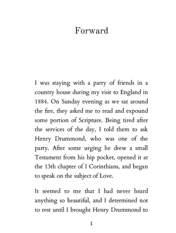 Love: The Greatest Thing in the World