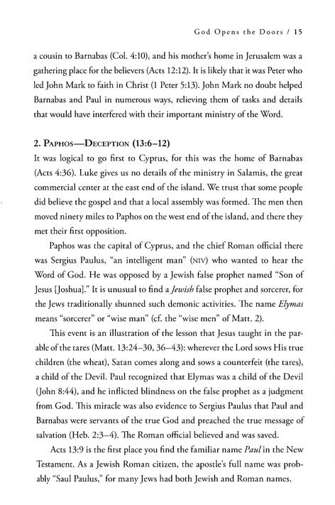 Be Daring: Acts 13-28