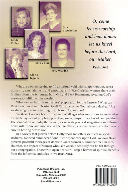 We Bow Down: Women Look At Worship