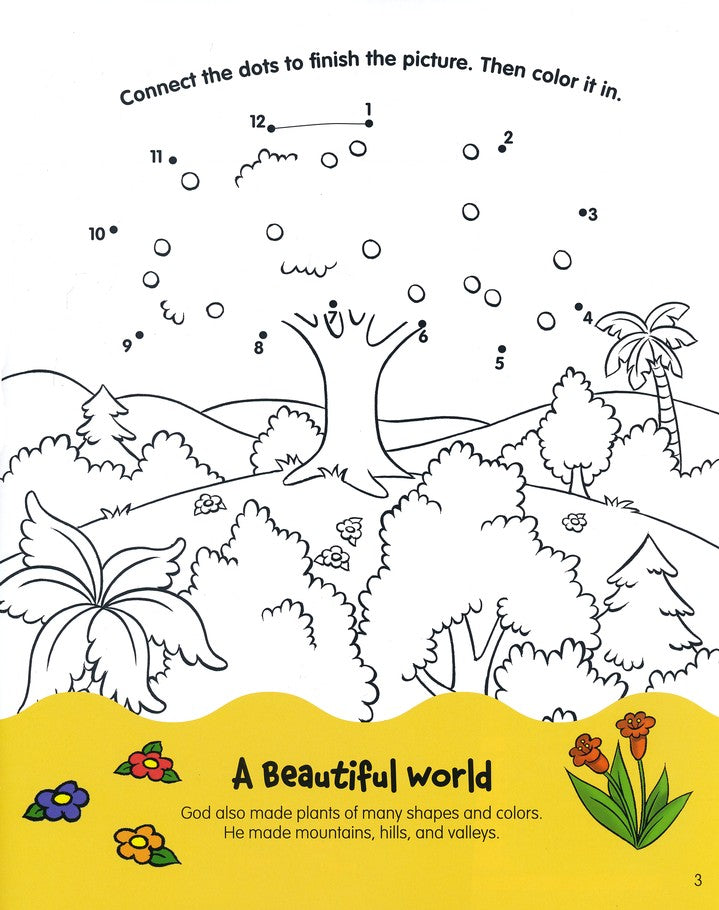 The Beginner's Bible Wild About Creation Sticker & Activity Book *