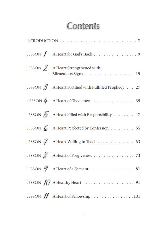 Fill My Heart: Growing up in the Lord