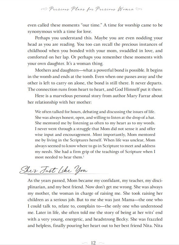 Precious Plans for Precious Women: Titus 2