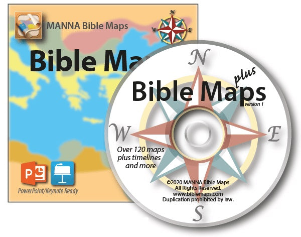 Manna Bible Maps Plus