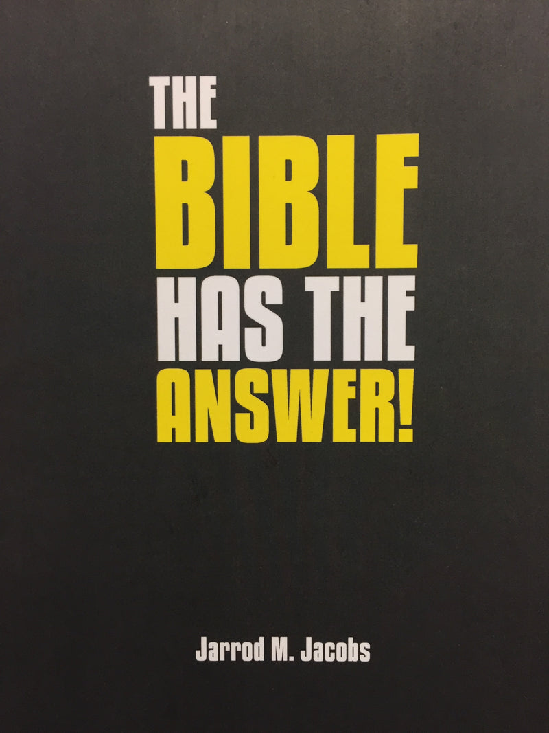 The Bible Has the Answer!