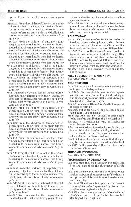 Find It Fast in the Bible: The Ultimate A-Z Resource