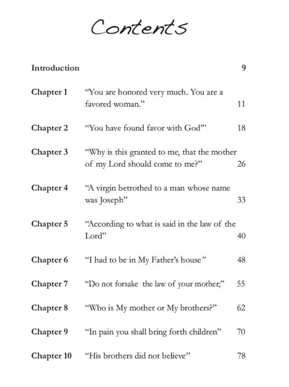 Mary, Model of Motherhood