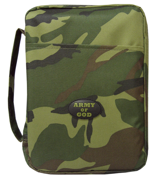 Bible Cover Camo Army of God Medium