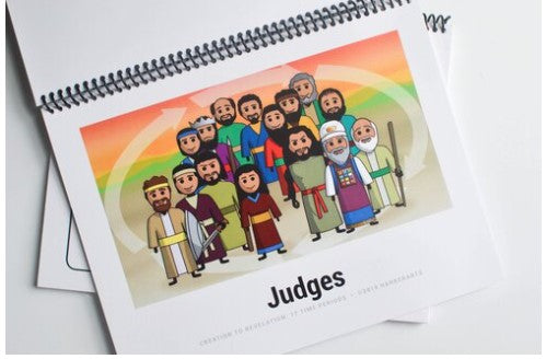 Creation To Revelation: 17 Time Periods Quarter Size Spiral