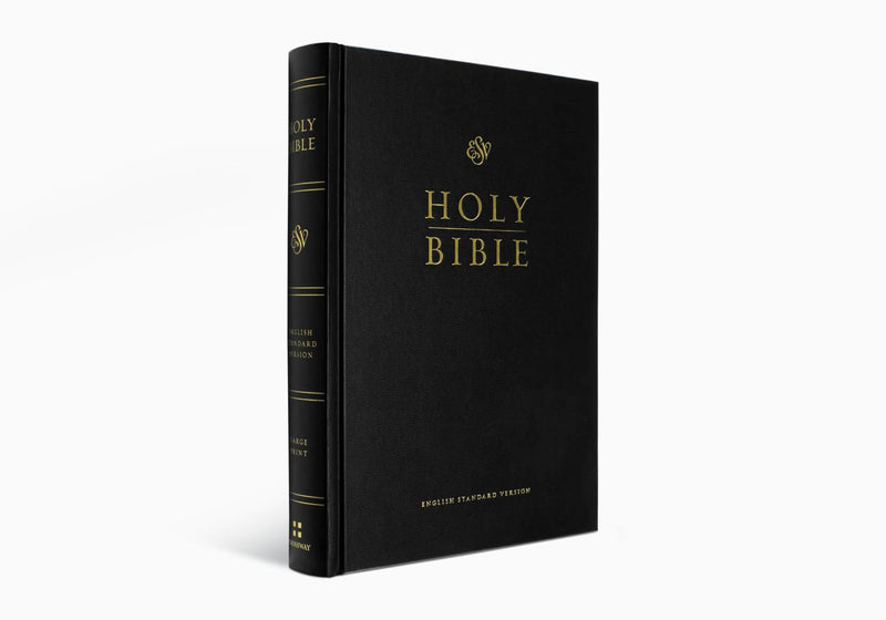 ESV Pew & Worship Bible Large Print - Black