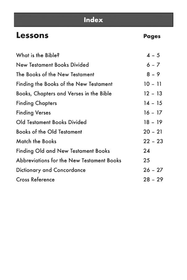 Searching God's Word: Teaching Kids How to Navigate Through Their Bible