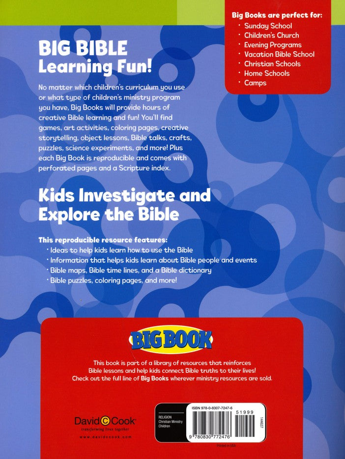 Big Book of Bible Facts & Fun for Elementary Ages (tos, due 10/17)