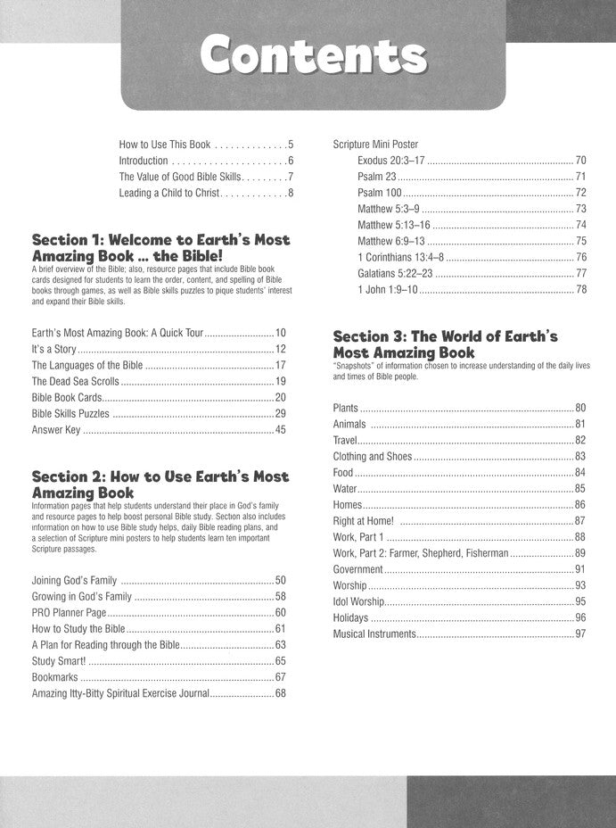 Big Book of Bible Facts & Fun for Elementary Ages (tos, due 10/17)