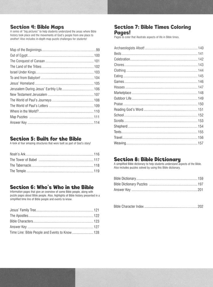 Big Book of Bible Facts & Fun for Elementary Ages (tos, due 10/17)