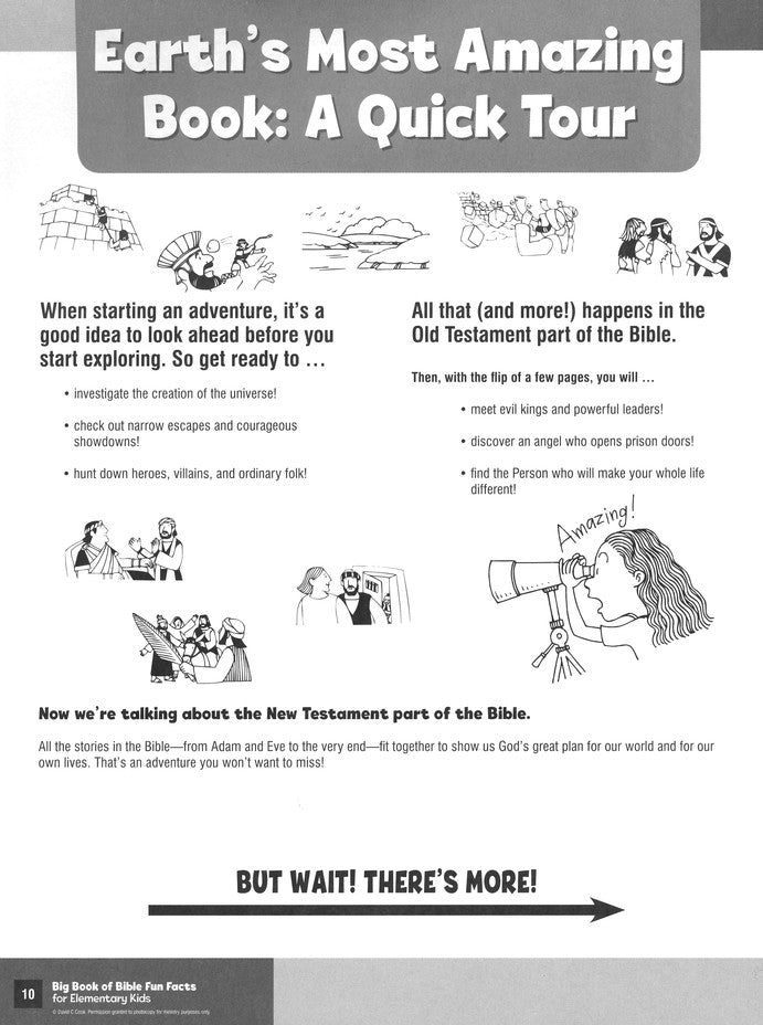 Big Book of Bible Facts & Fun for Elementary Ages (tos, due 10/17)