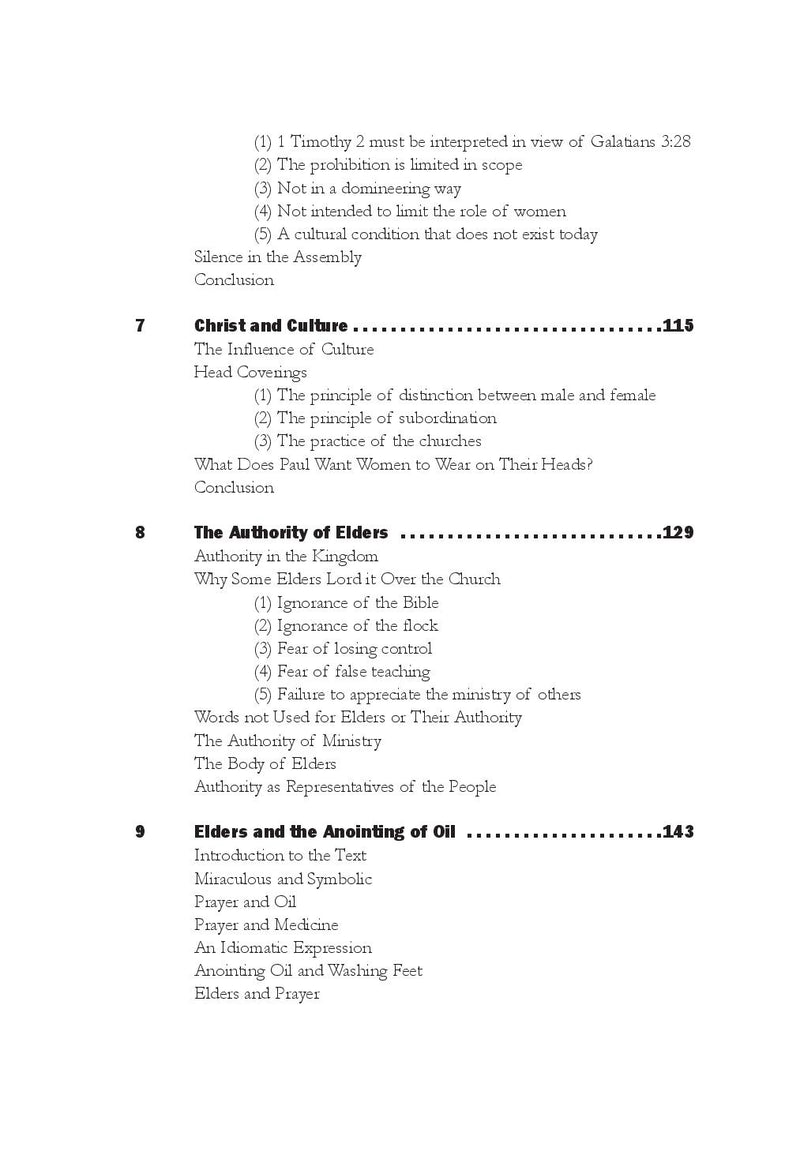 Elders and Deacons (Myers)