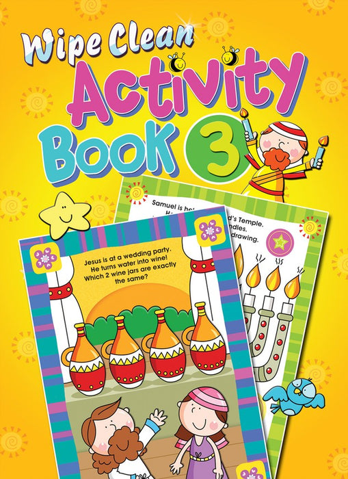 Wipe Clean Activity Book 3