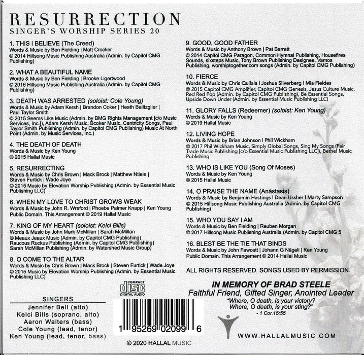 Hallal - Resurrection (Volume 20) CD