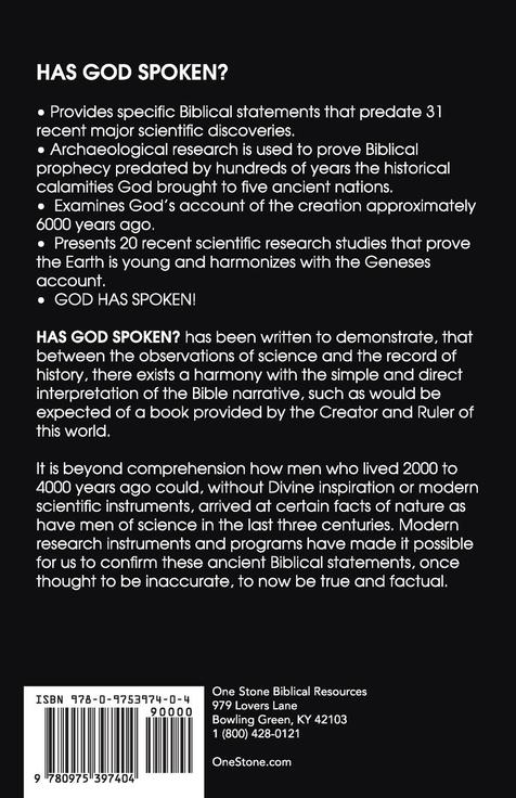 Has God Spoken? - Downloadable Single User PDF