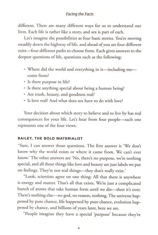 Facing the Facts: The Truth About Sex and You - God's Design for Sex Series #4