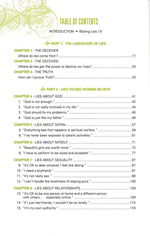 Lies Young Women Believe