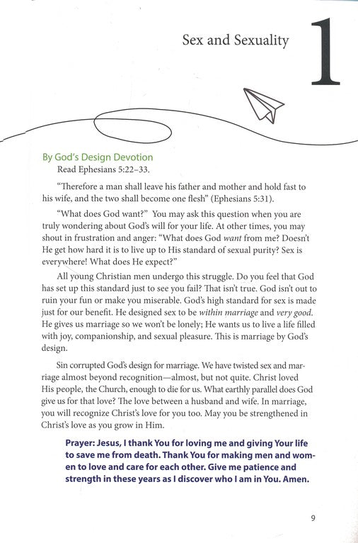 Love, Sex and God - Boys Edition - Learning About Sex Series Ages 14 & up