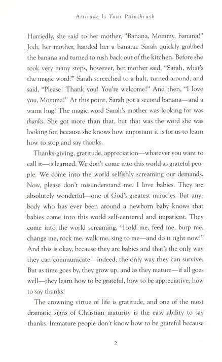 Attitude is Your Paintbrush