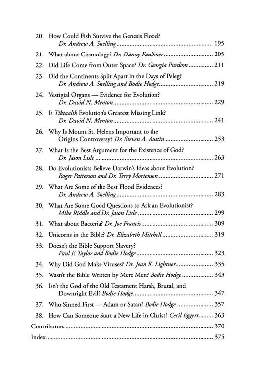 The New Answers Book 3:  Over 35 Questions on Creation/Evolution and the Bible *