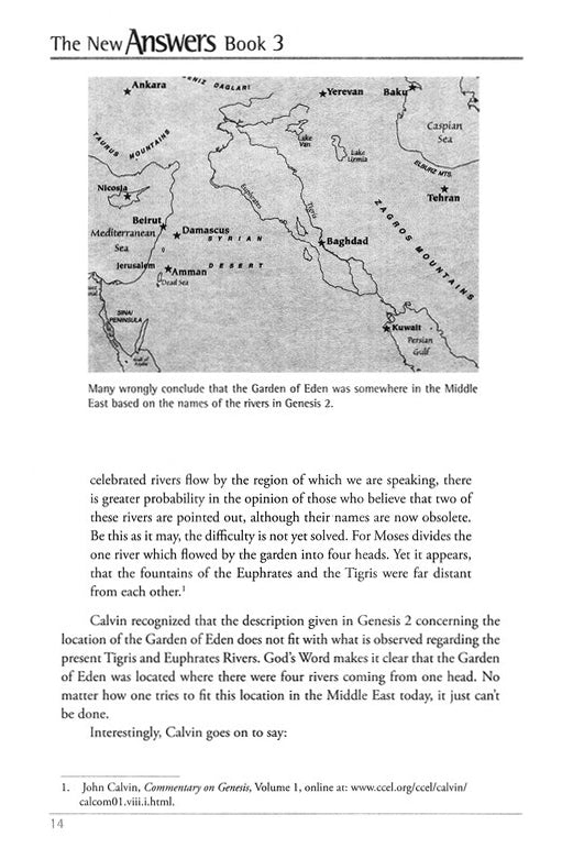 The New Answers Book 3:  Over 35 Questions on Creation/Evolution and the Bible *