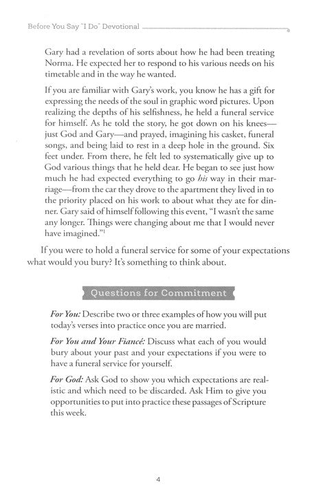 Before You Say 'I Do'  Devotional - Building a Spiritual Foundation for Your Life Together