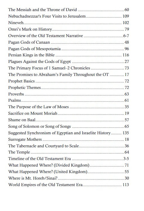 Simplified Summary of the Old Testament, Revised and Expanded