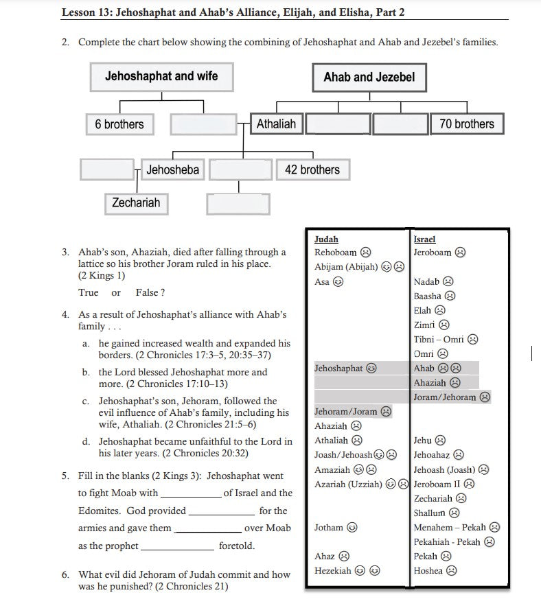 Simplified Study of the Old Testament 26 Lesson Workbook