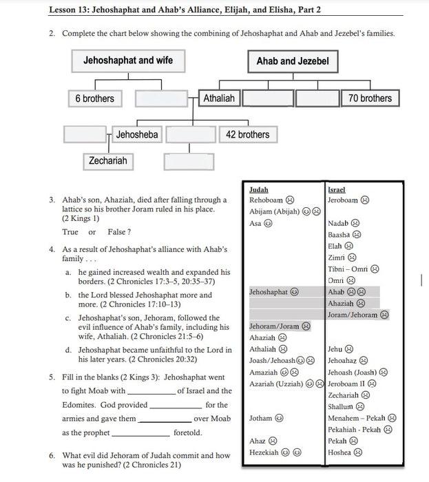 Simplified Study of the Old Testament 26 Lesson Workbook