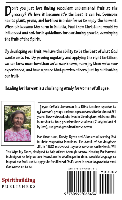 Heading for Harvest: A Fruit of the Spirit Study