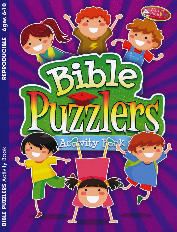 Bible Puzzlers Activity Book Ages 6-10