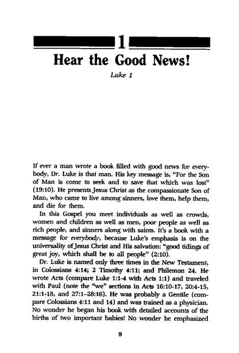 Be Compassionate: Luke 1-13