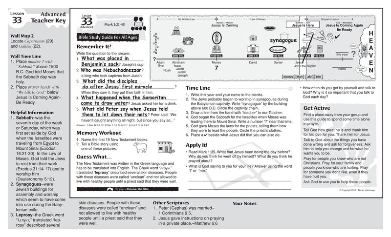 Advanced Teacher Key Lessons 131-156