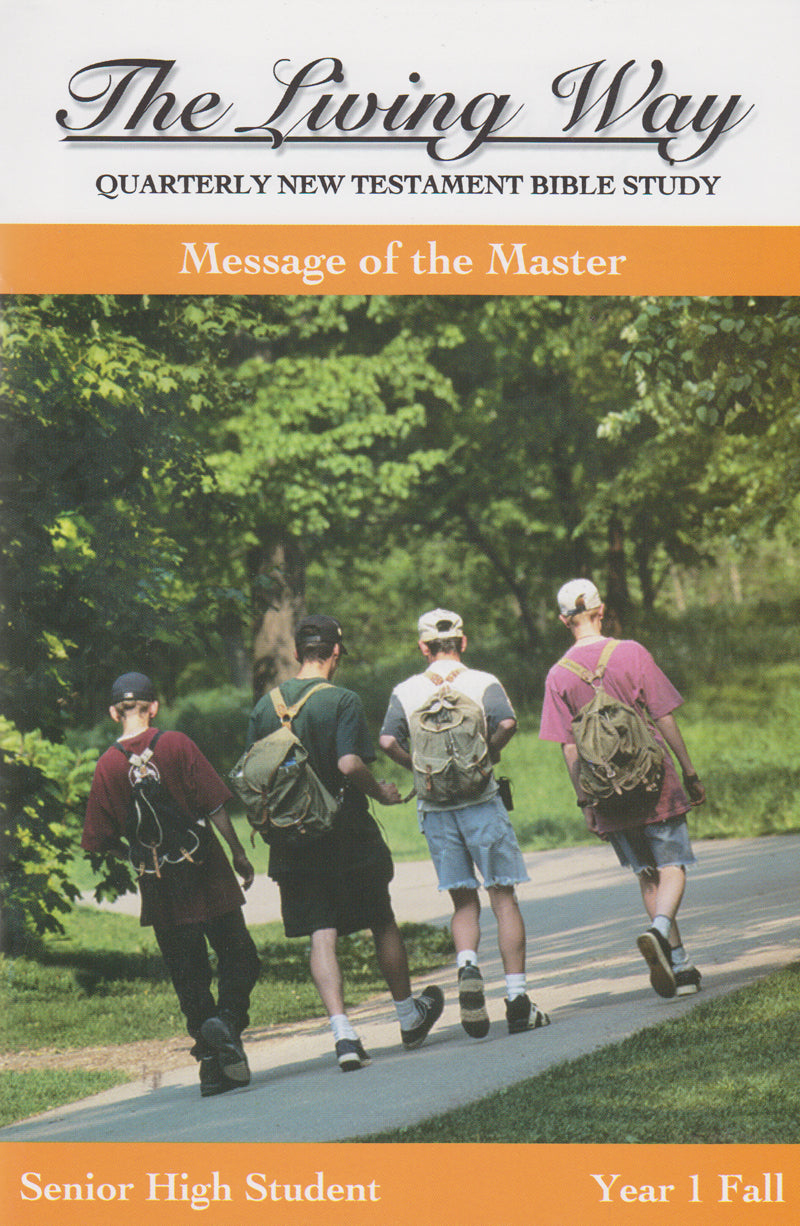 SENIOR 1-1 ST - Message of Master