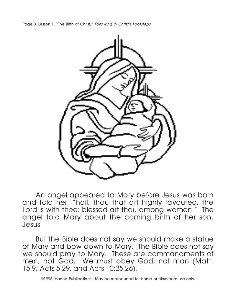 Following in Christ's Footsteps (Book of Mark) CD (op)