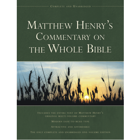 Matthew Henry's Commentary on the Whole Bible