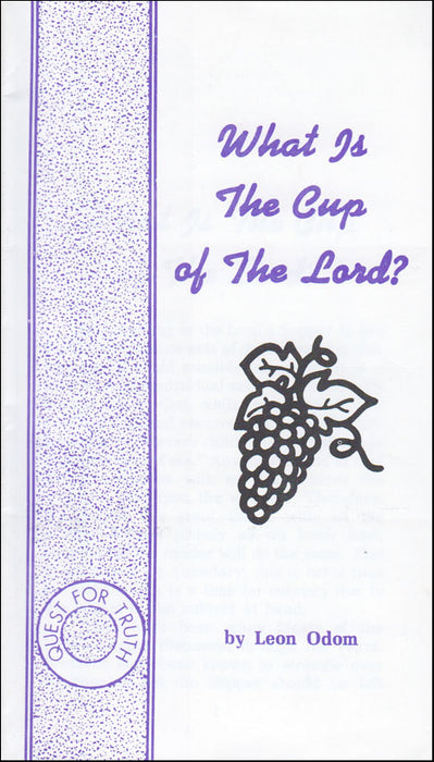 What Is the Cup of the Lord?