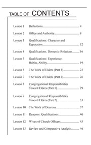 Table of Contents