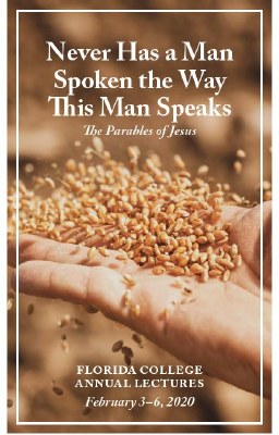 FC Lectures 2020 - Never Has a Man Spoken the Way This Man Speaks