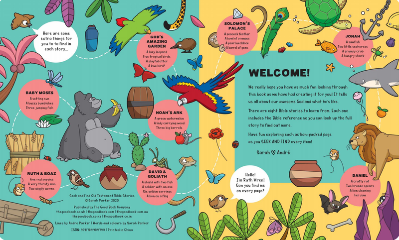 Seek and Find Old Testament Bible Stories